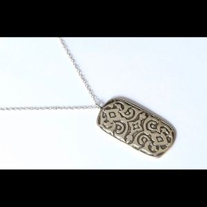 Silpada .925 Sterling Silver Basilica Necklace